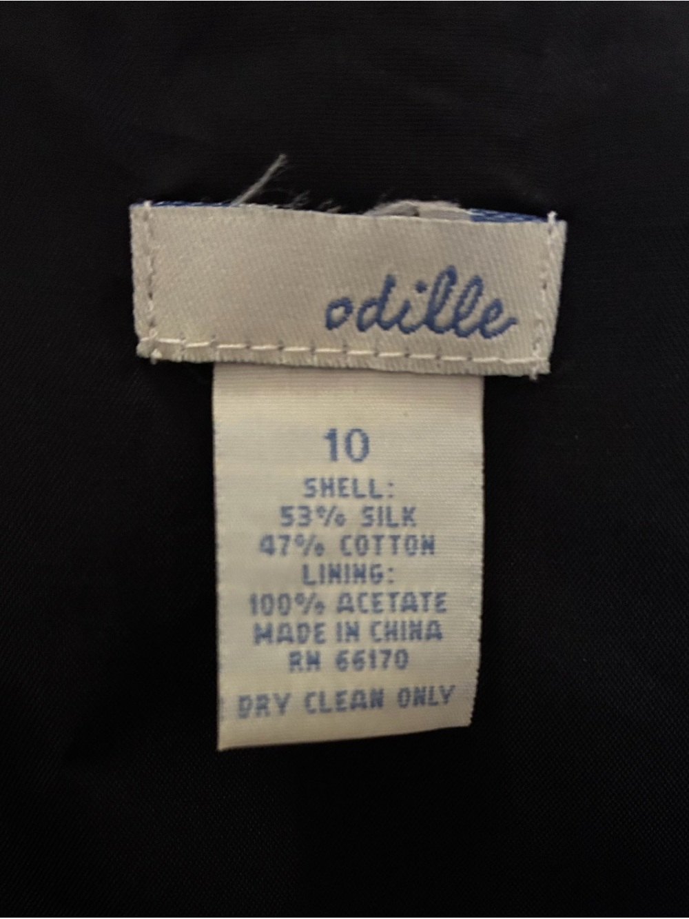 RARE Vintage Odette Anthropologie Black Silk Sleeveless Blouse w/ Bows - Picture 3 of 6